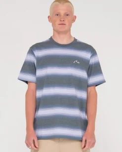 Camiseta A Rayas De Manga Corta Old Timer>Rusty Cheap