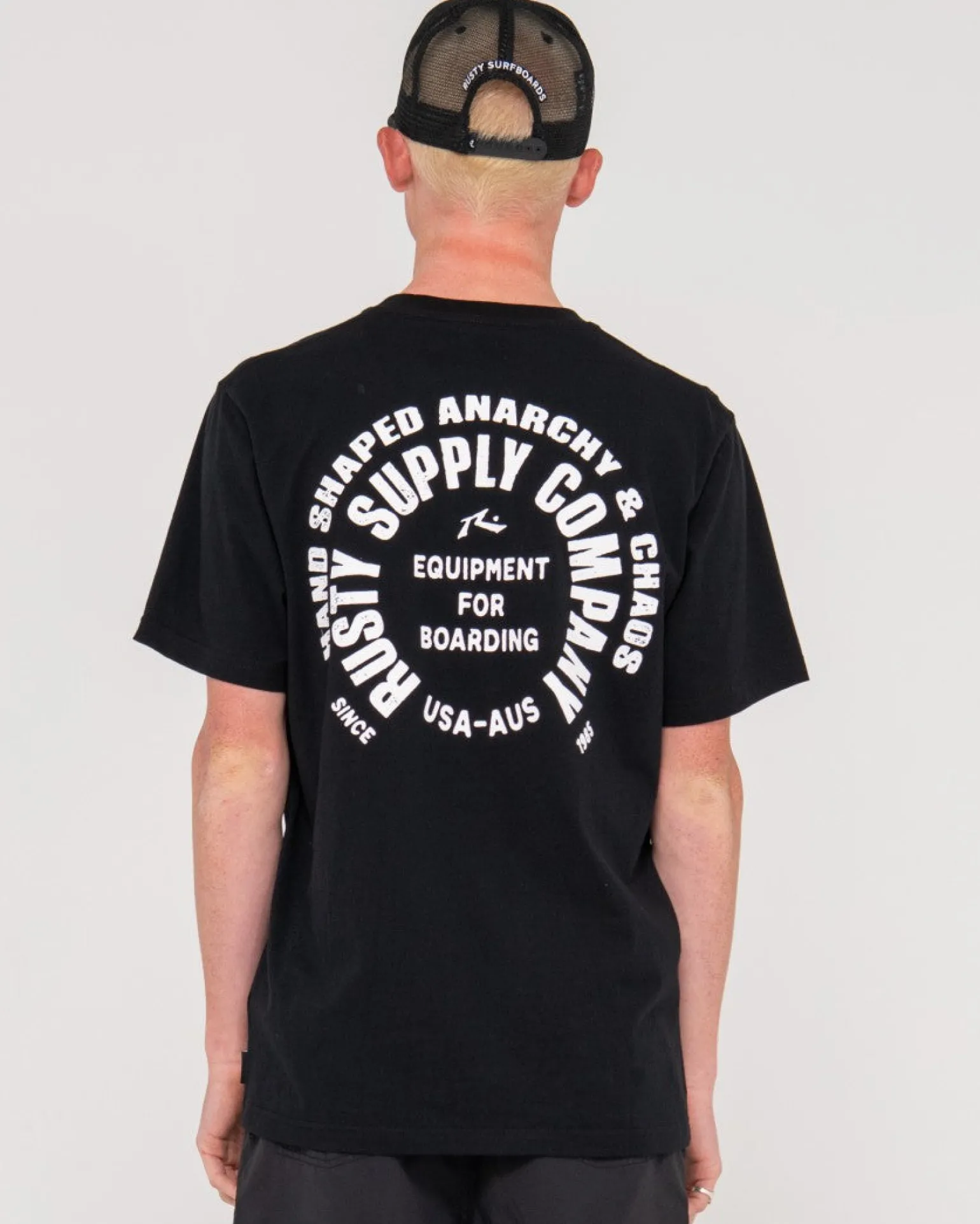 Camiseta Circular De Manga Corta Con Grafico>Rusty Clearance
