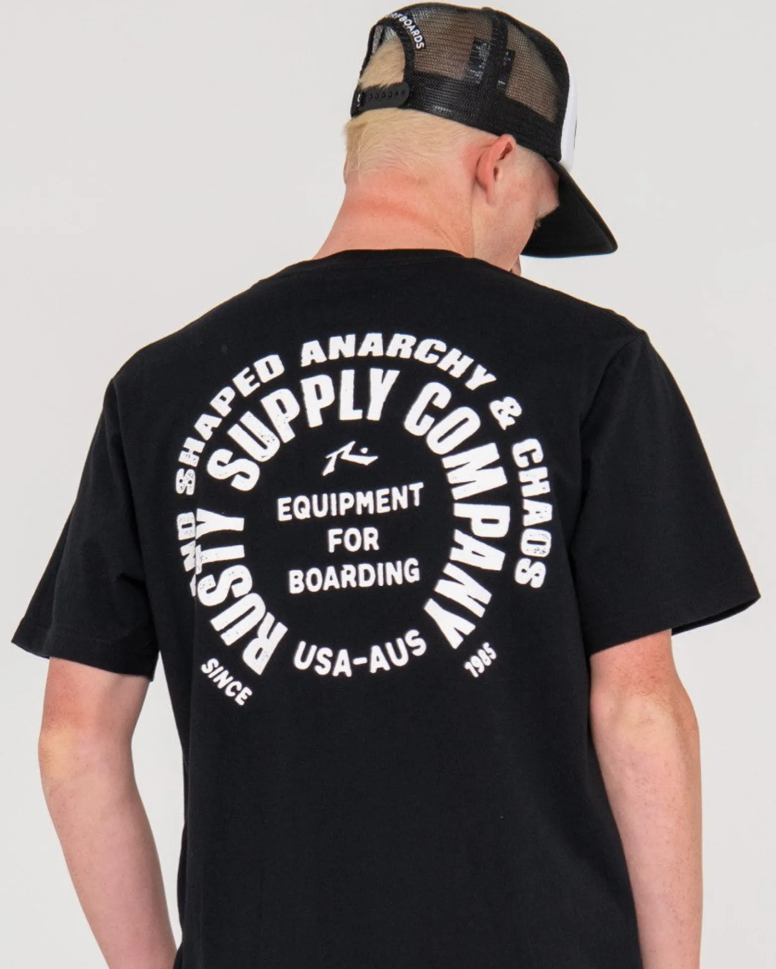 Camiseta Circular De Manga Corta Con Grafico>Rusty Clearance