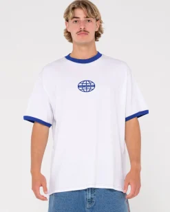 Camiseta Con Grafico De Ajuste Relajado Flo B Line>Rusty Cheap