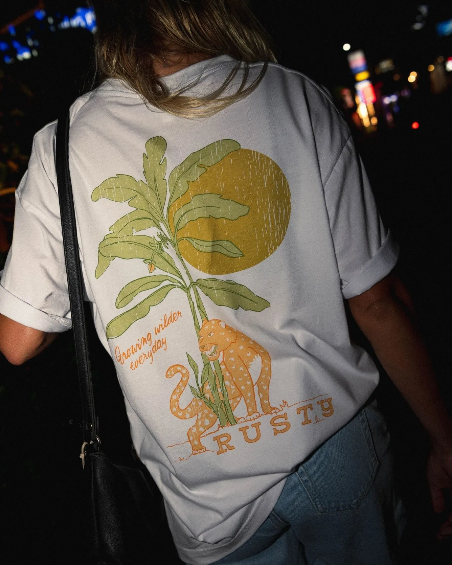 Camiseta Con Grafico Extragrande Everyday>Rusty Hot