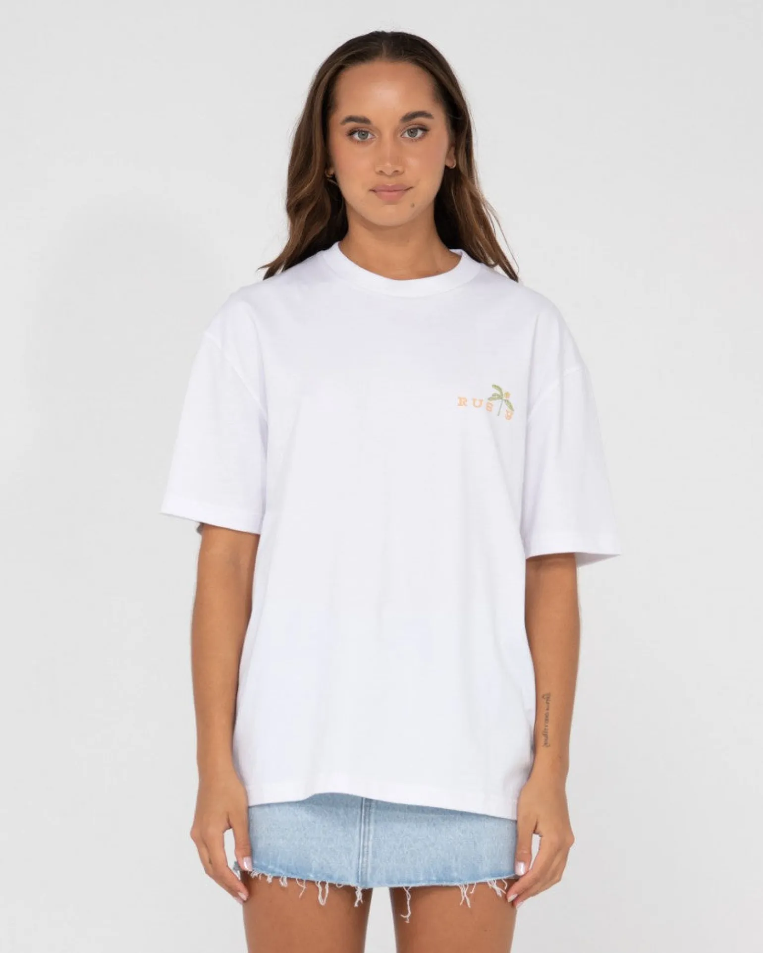 Camiseta Con Grafico Extragrande Everyday>Rusty Hot