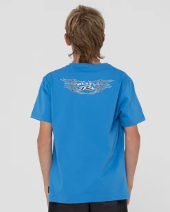 Camiseta Con Grafico Tribal Burn Para Niños>Rusty Outlet