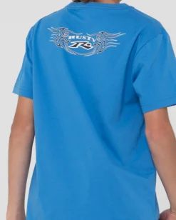 Camiseta Con Grafico Tribal Burn Para Niños><noscript><img width=