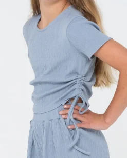 Camiseta Con Lazo De Corazones Robados Para Ninas><noscript><img width=