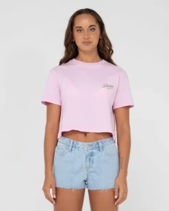 Camiseta Corta Con Grafico Sweetest Thing>Rusty Sale