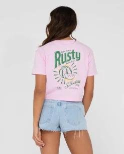 Camiseta Corta Con Grafico Sweetest Thing><noscript><img width=