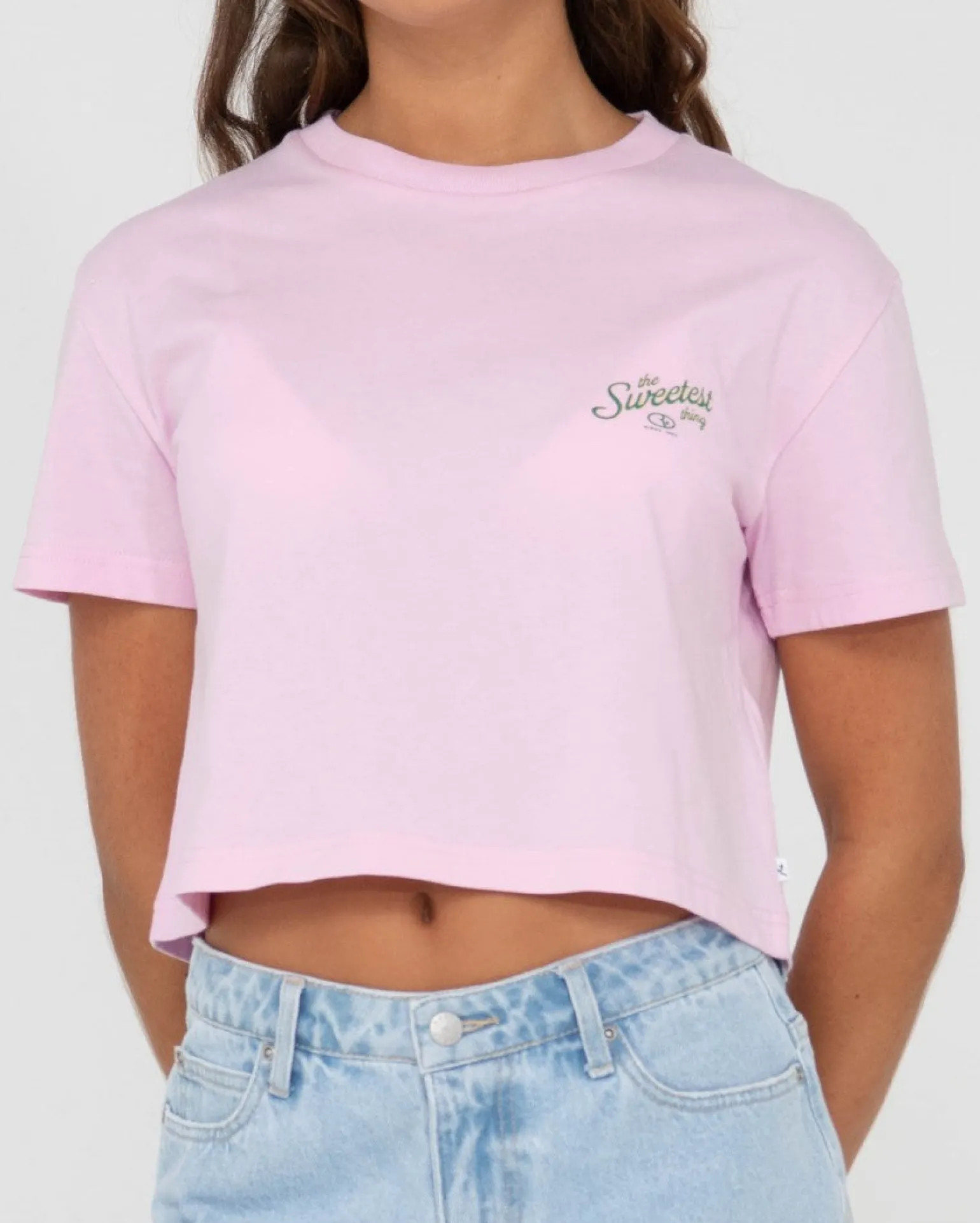 Camiseta Corta Con Grafico Sweetest Thing>Rusty Sale