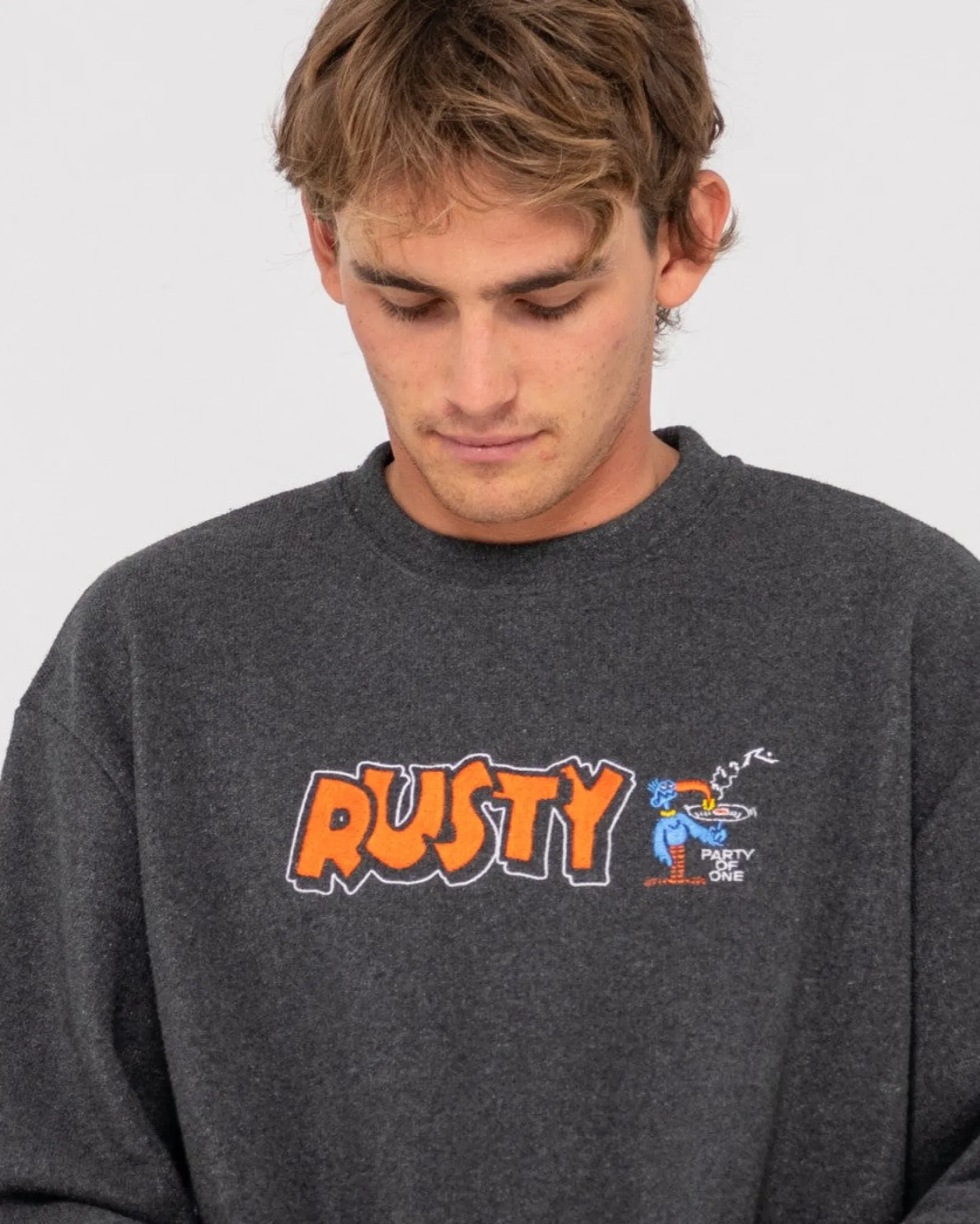 Camiseta De Canale Bordada Party Of One>Rusty Best Sale