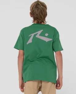Camiseta De Competicion De Manga Corta Para Nino>Rusty Outlet