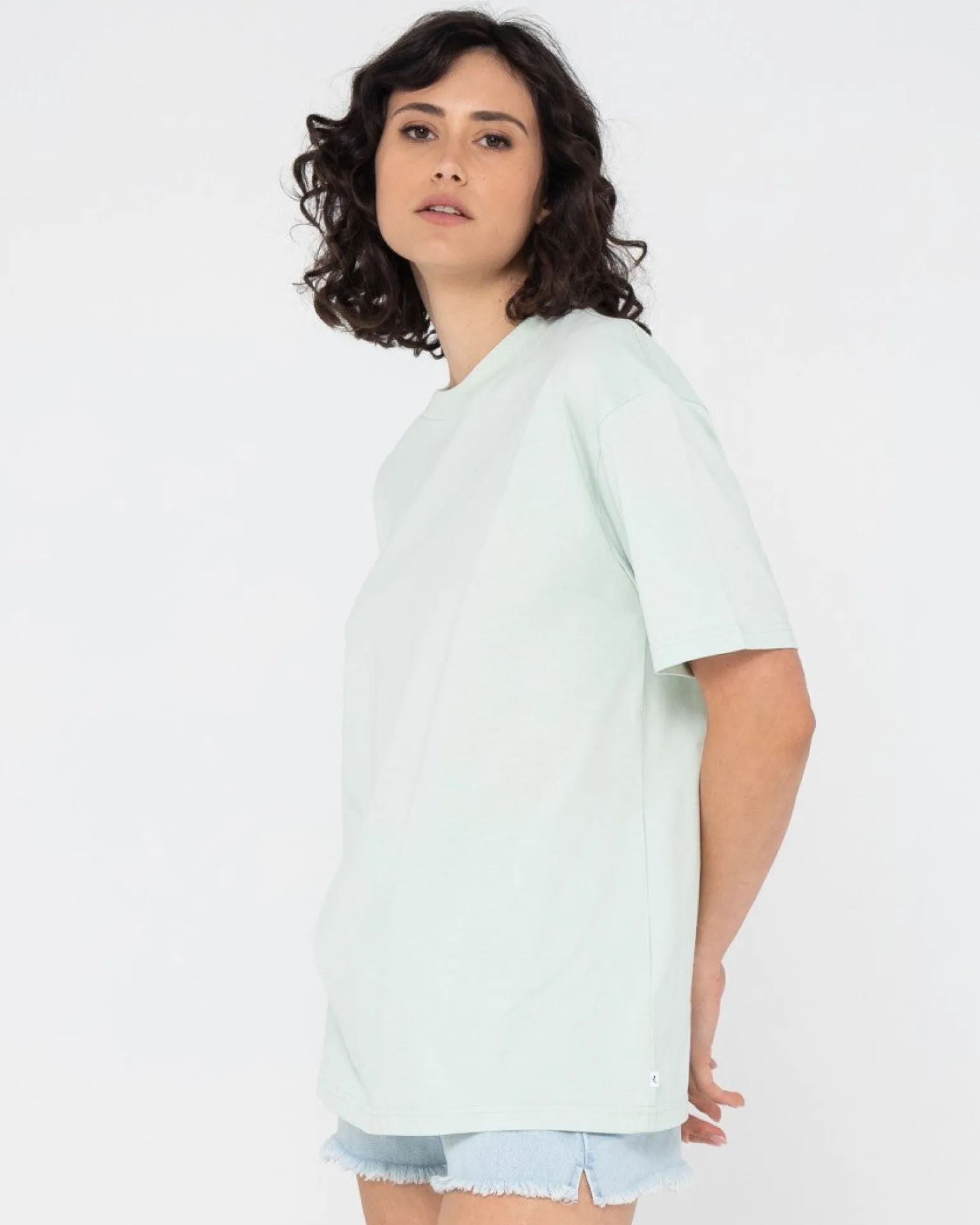Camiseta De Corte Boyfriend De Blanks>Rusty Online