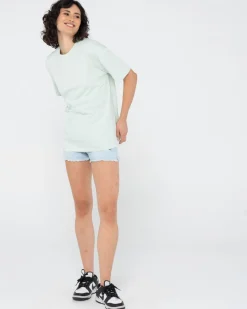 Camiseta De Corte Boyfriend De Blanks><noscript><img width=