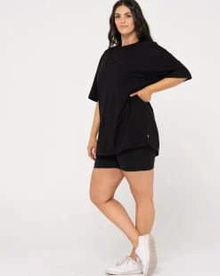 Camiseta De Corte Boyfriend De Blanks><noscript><img width=