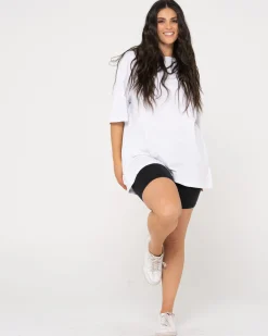 Camiseta De Corte Boyfriend De Blanks><noscript><img width=
