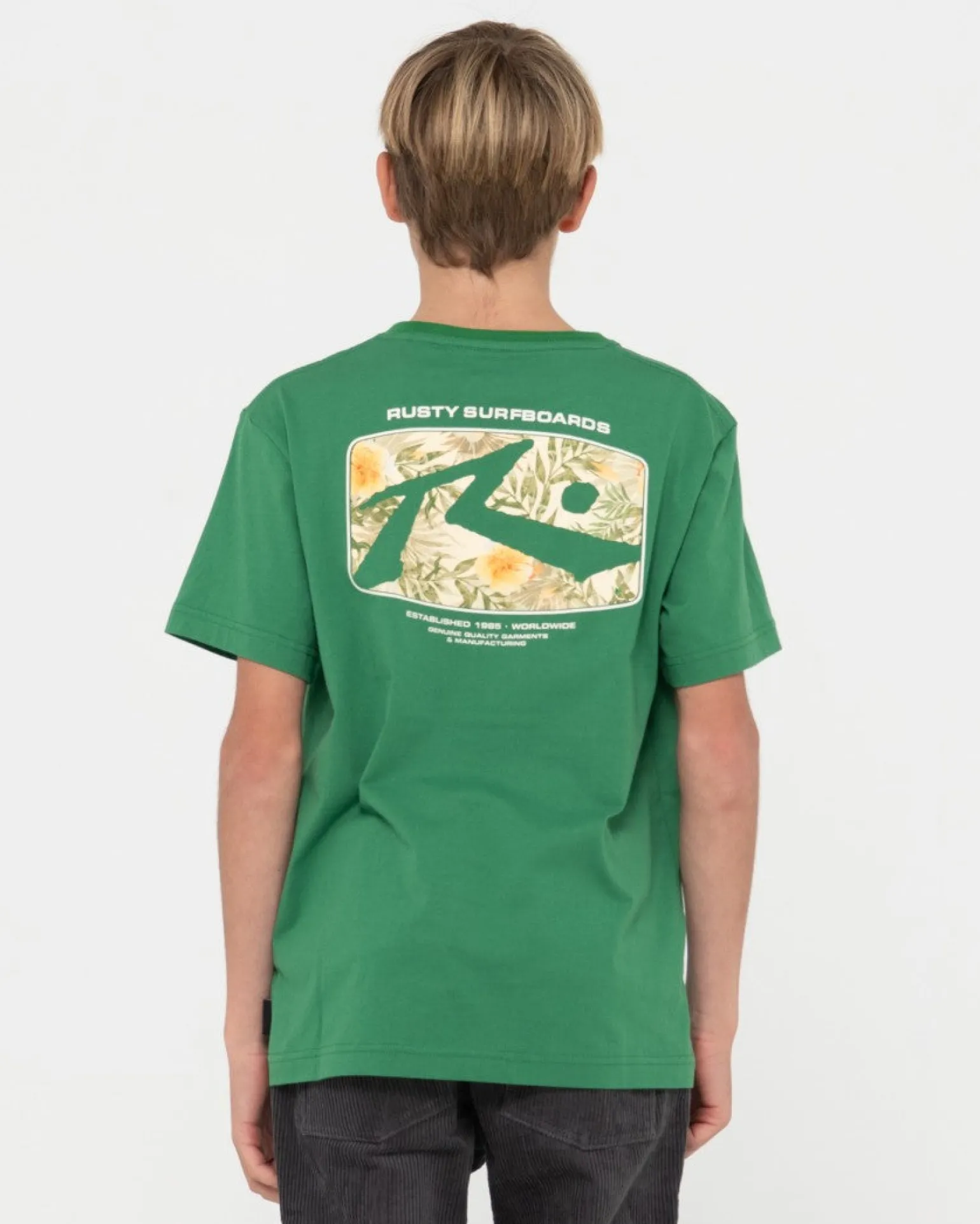Camiseta De Manga Corta Advocate Para Niños>Rusty Clearance