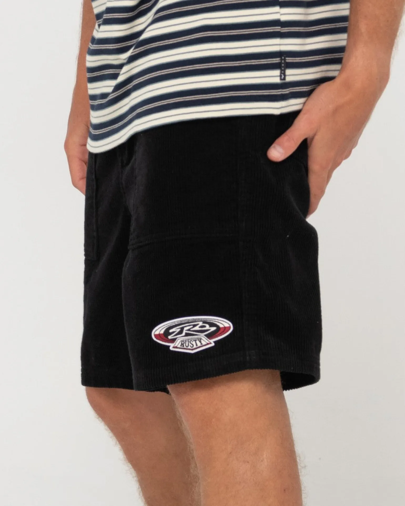 Camiseta De Manga Corta A Rayas Biscuits>Rusty Outlet