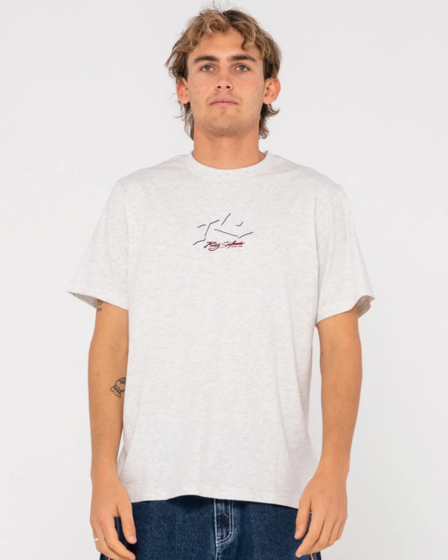 Camiseta De Manga Corta Before Crowds Tv>Rusty Discount