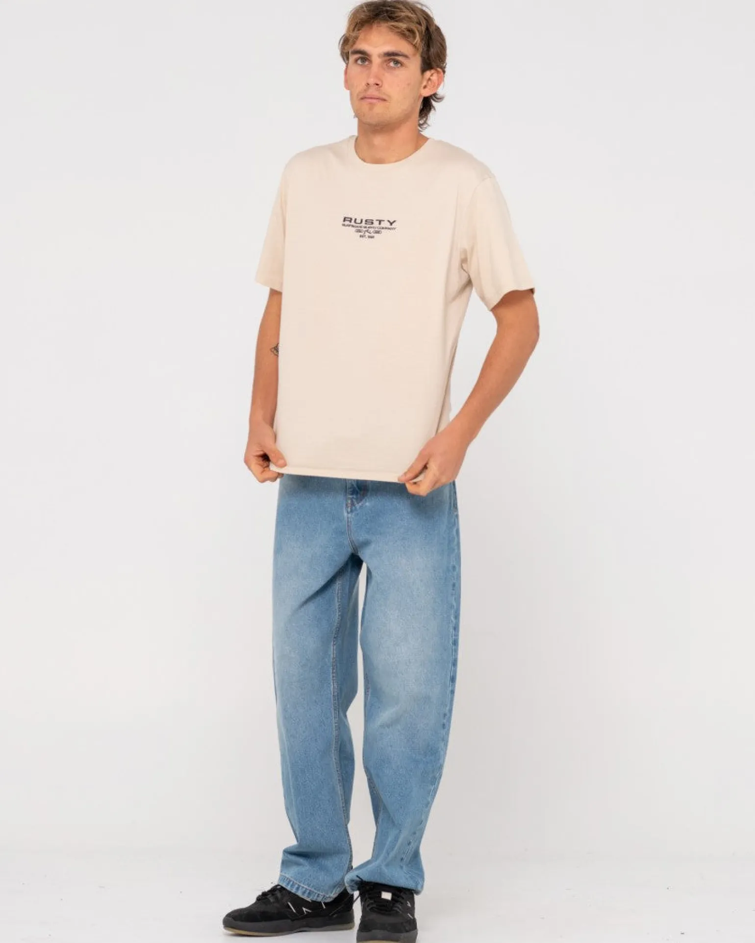 Camiseta De Manga Corta Bordada Ho-Stack>Rusty Best Sale