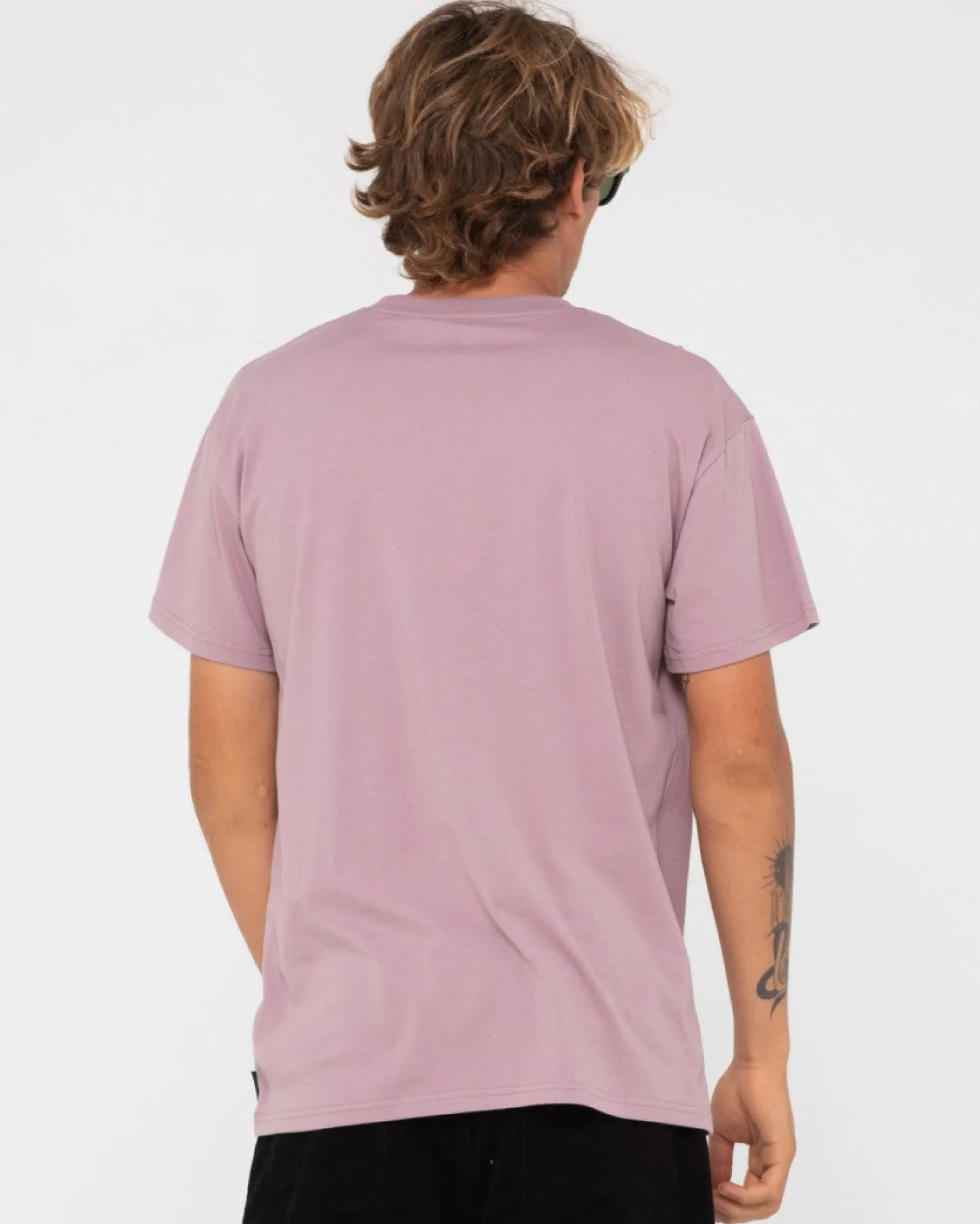 Camiseta De Manga Corta Con Corte Corto>Rusty Hot