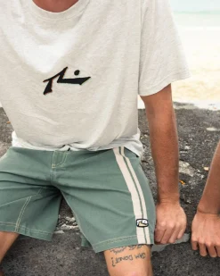 Camiseta De Manga Corta Con Doble Caida>Rusty Fashion