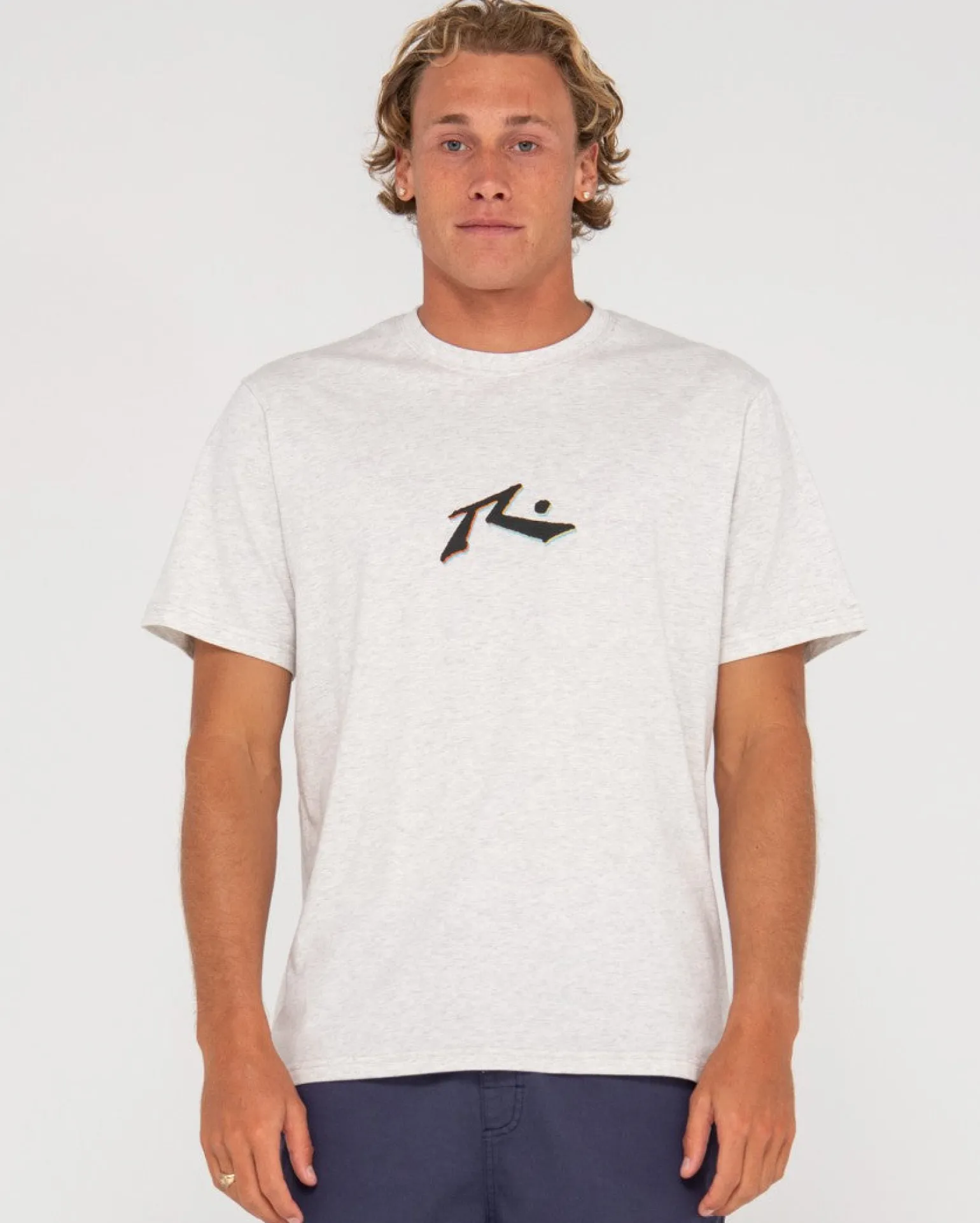 Camiseta De Manga Corta Con Doble Caida>Rusty Fashion
