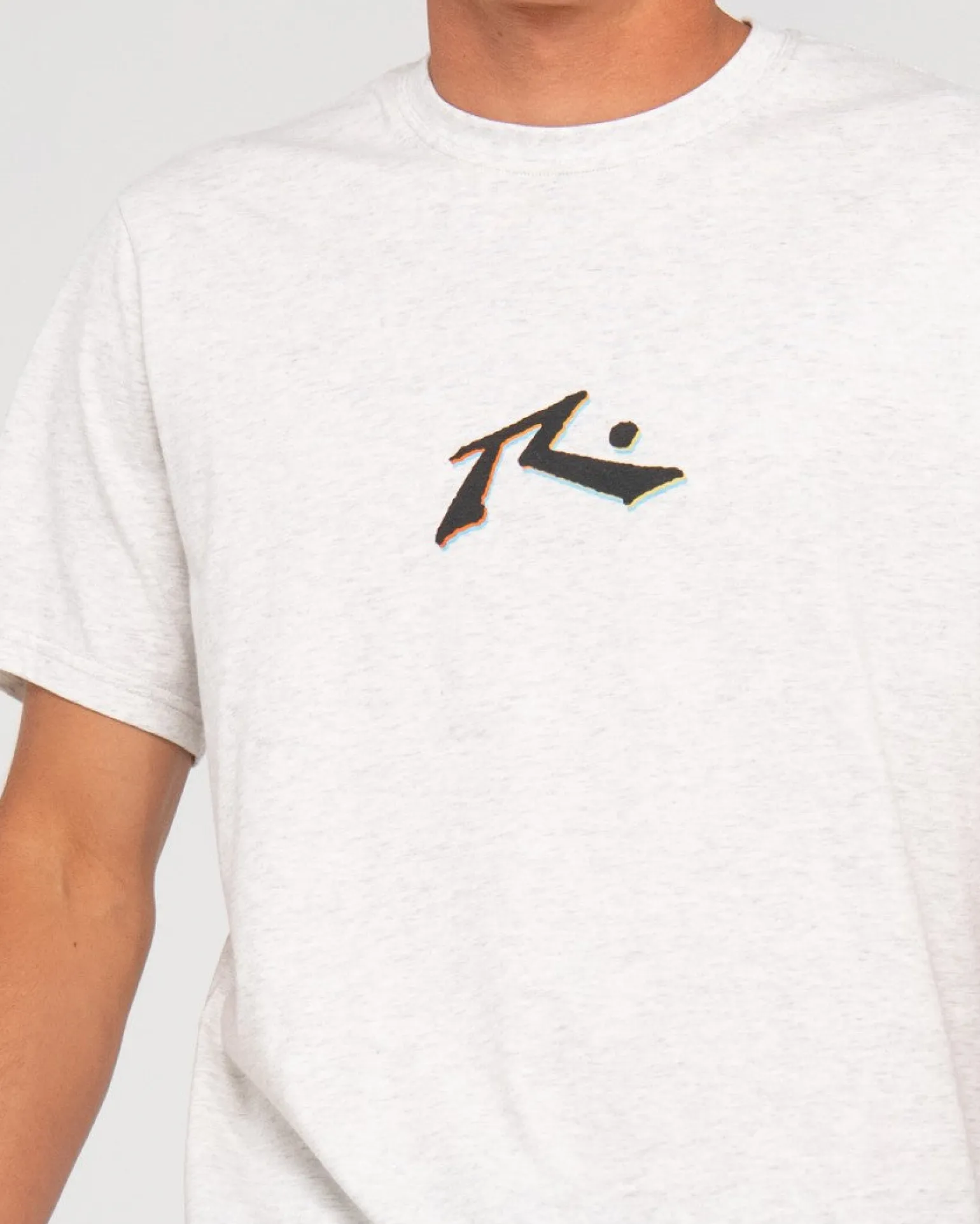 Camiseta De Manga Corta Con Doble Caida>Rusty Fashion