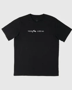 Camiseta De Manga Corta Con Estampado Personalizado De Locals Only>Rusty Cheap