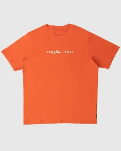 Camiseta De Manga Corta Con Estampado Personalizado De Locals Only><noscript><img width=