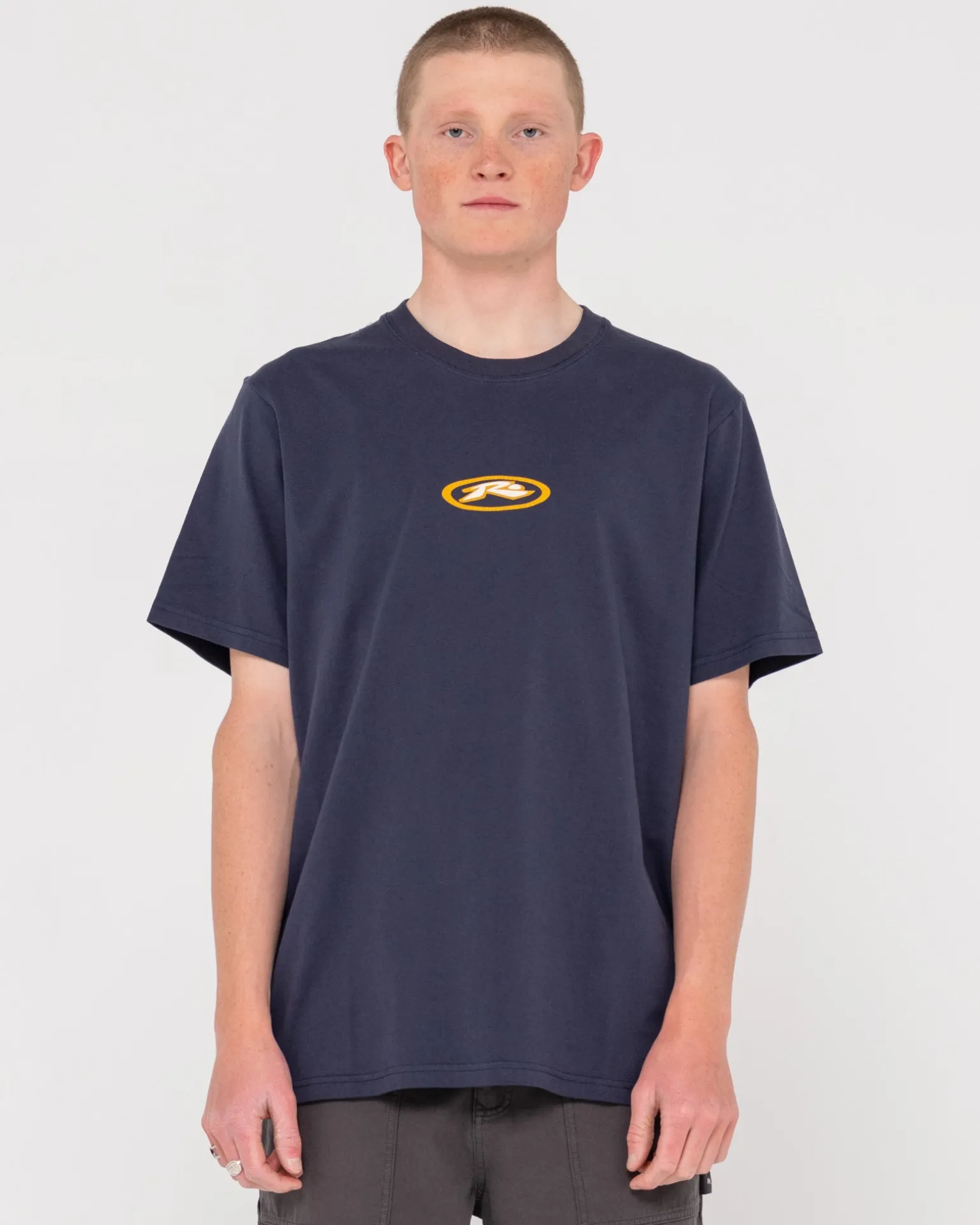 Camiseta De Manga Corta Con Estampado Heritage De Slowmo>Rusty New