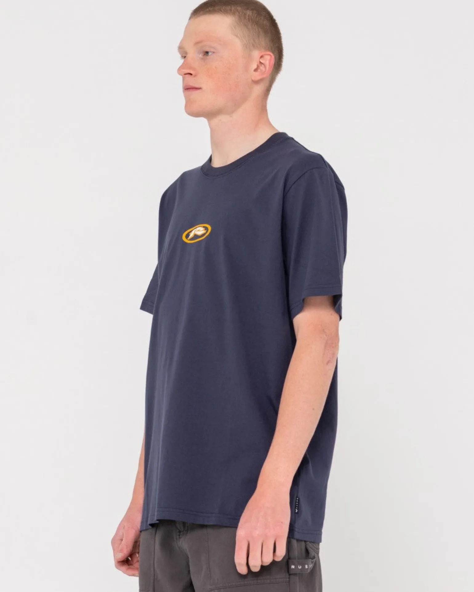 Camiseta De Manga Corta Con Estampado Heritage De Slowmo>Rusty New