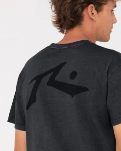 Camiseta De Manga Corta Con Lavado Comp><noscript><img width=