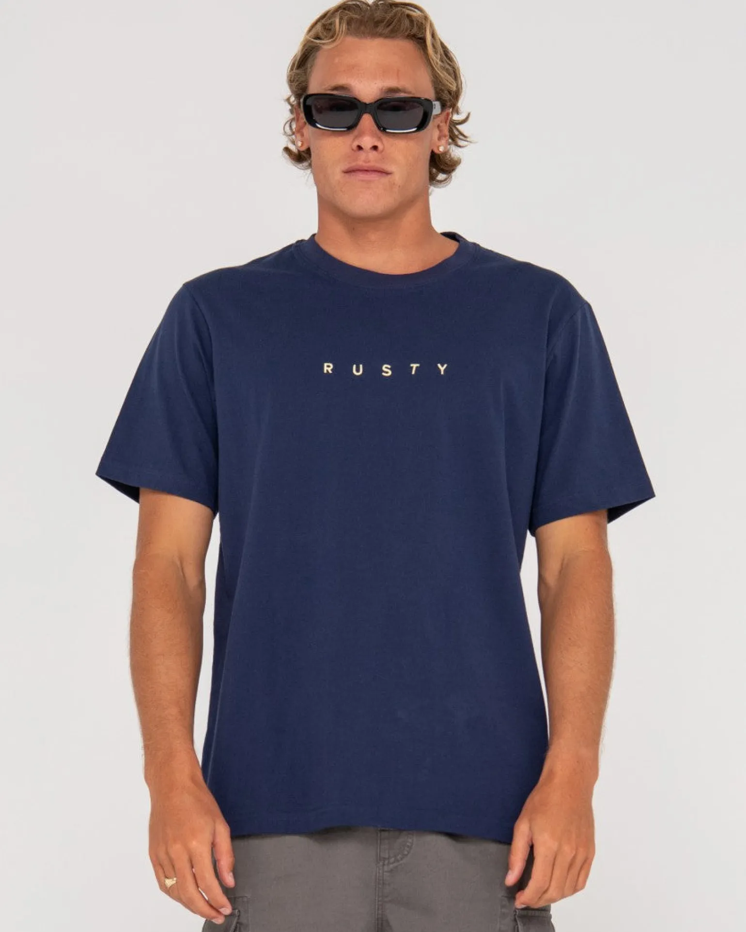 Camiseta De Manga Corta De Corte Corto 2>Rusty Hot
