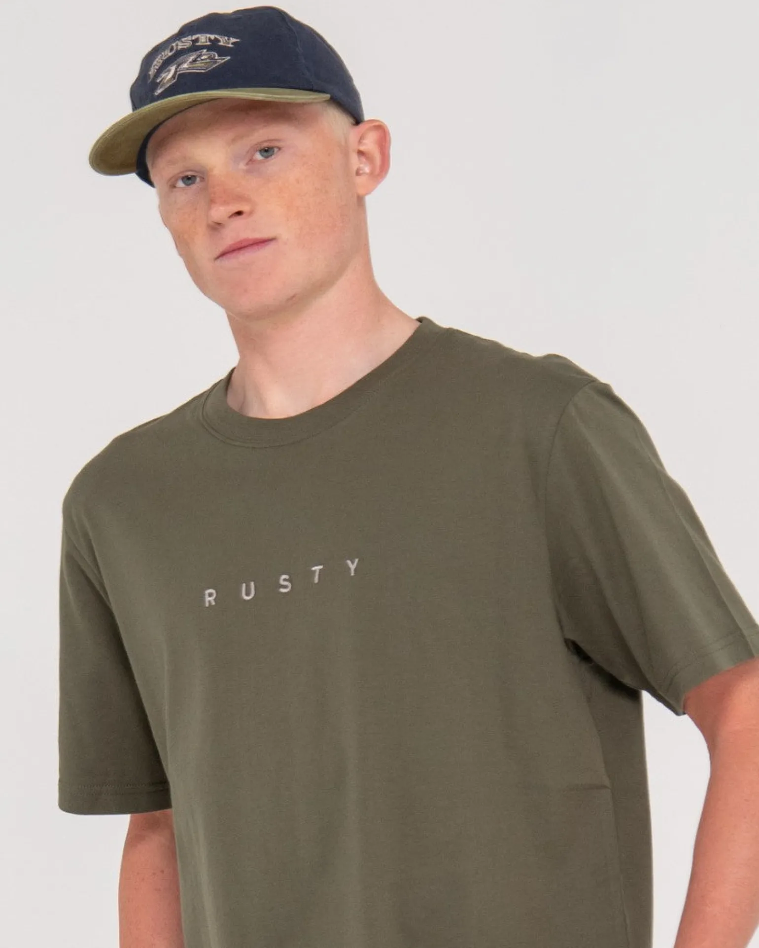 Camiseta De Manga Corta De Corte Corto 2>Rusty Hot