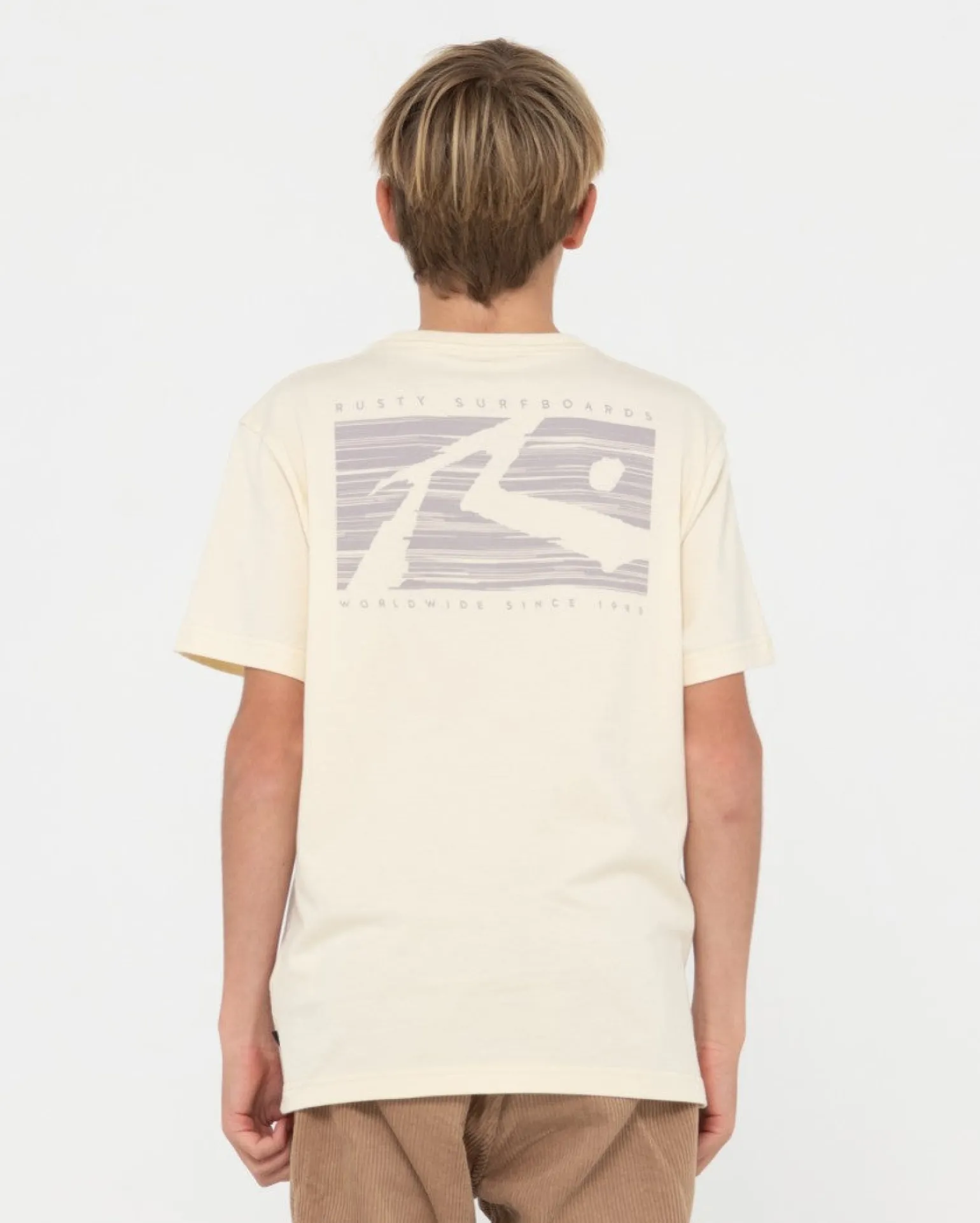 Camiseta De Manga Corta R Dot Para Niños>Rusty Best