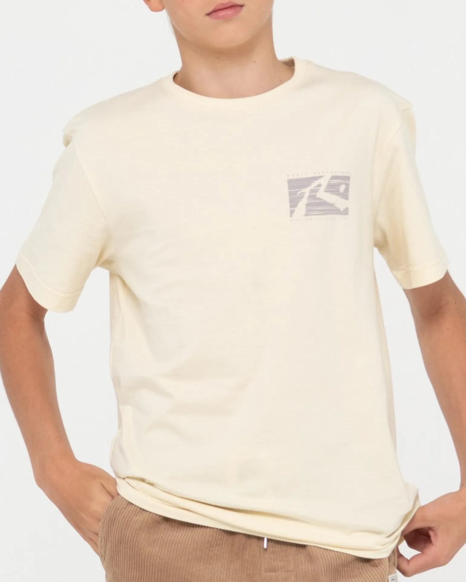 Camiseta De Manga Corta R Dot Para Niños>Rusty Best