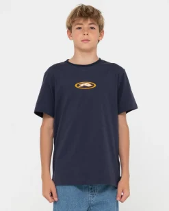 Camiseta De Manga Corta Slowmo Para Niños>Rusty Outlet