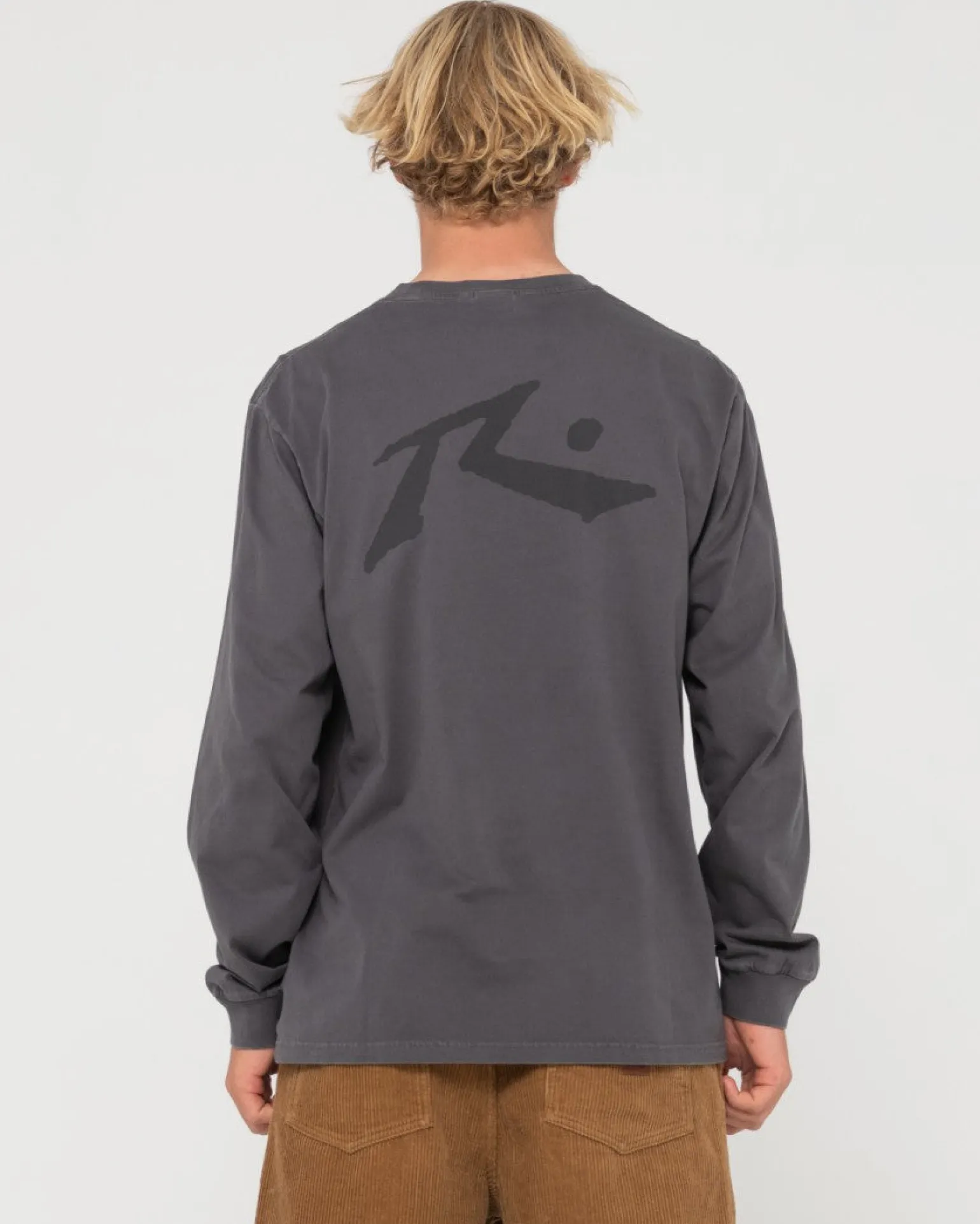 Camiseta De Manga Larga Con Lavado Comp>Rusty Cheap