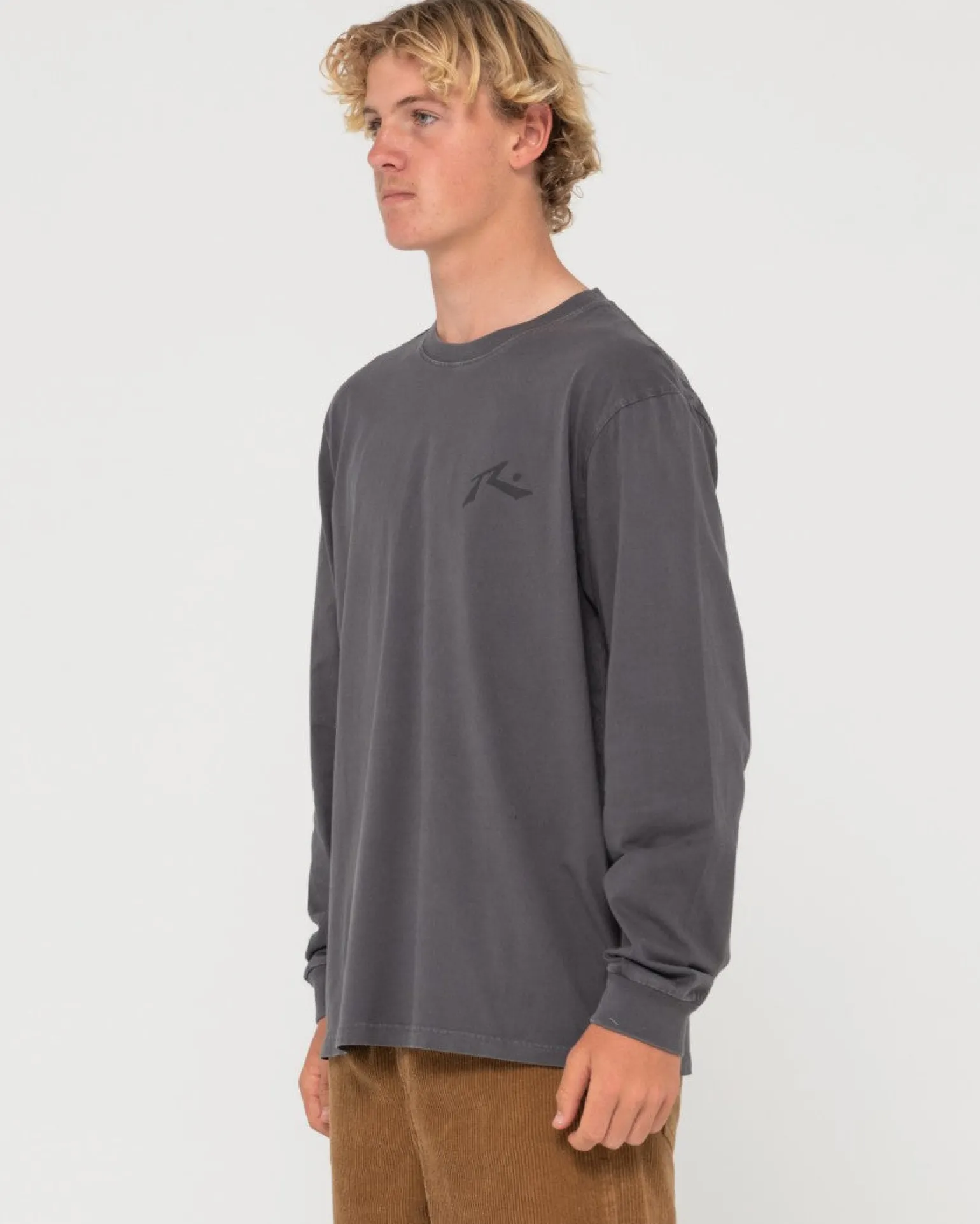 Camiseta De Manga Larga Con Lavado Comp>Rusty Cheap