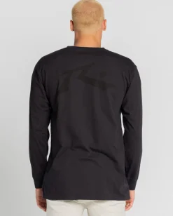 Camiseta De Manga Larga Con Lavado Comp>Rusty New