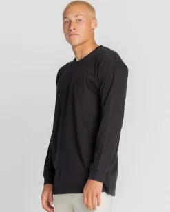Camiseta De Manga Larga Con Lavado Comp><noscript><img width=