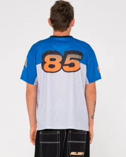 Camiseta De Motociclista Con Estampado Nine O Clock Nac>Rusty New