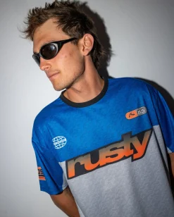 Camiseta De Motociclista Con Estampado Nine O Clock Nac><noscript><img width=