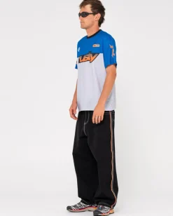 Camiseta De Motociclista Con Estampado Nine O Clock Nac><noscript><img width=
