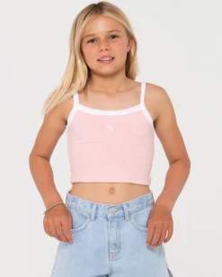 Camiseta De Tirantes Mala Terry De Rizo Para Nina>Rusty Outlet