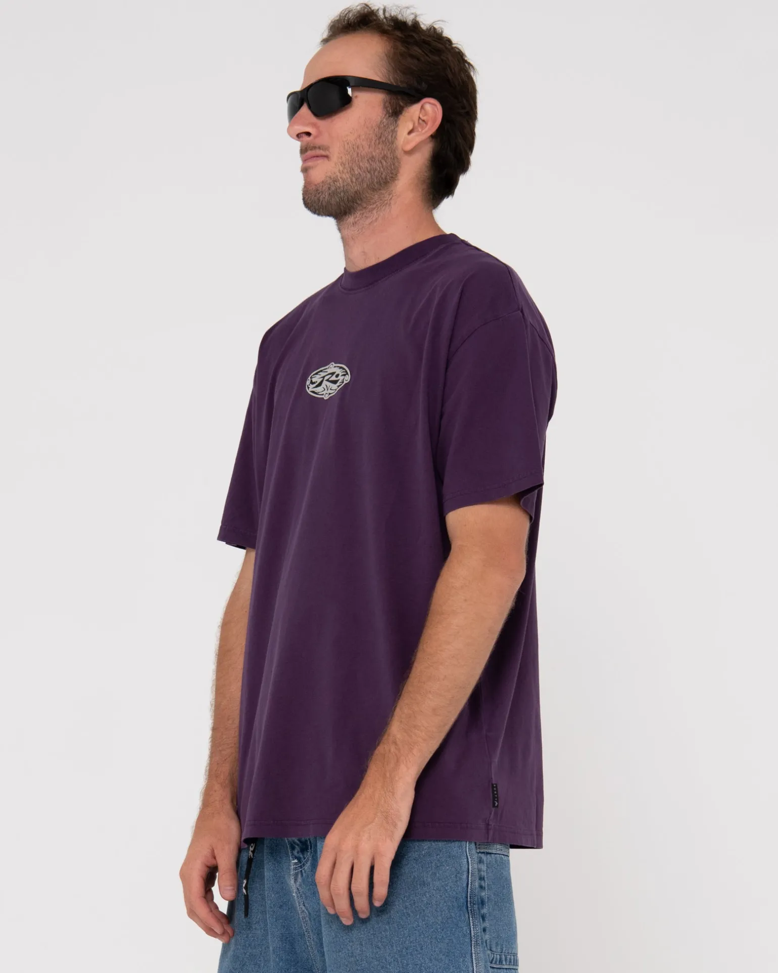 Camiseta Estampada De Manga Corta Extragrande Rodman>Rusty Cheap