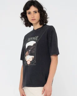 Camiseta Estilo Boyfriend De Voyage><noscript><img width=