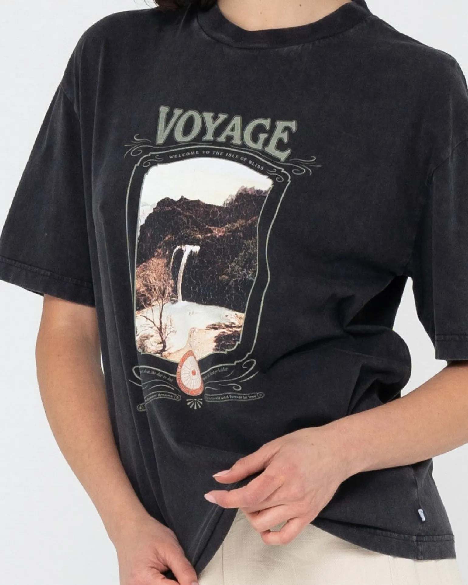 Camiseta Estilo Boyfriend De Voyage>Rusty New