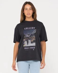 Camiseta Extragrande Con Grafico De Studio>Rusty Hot