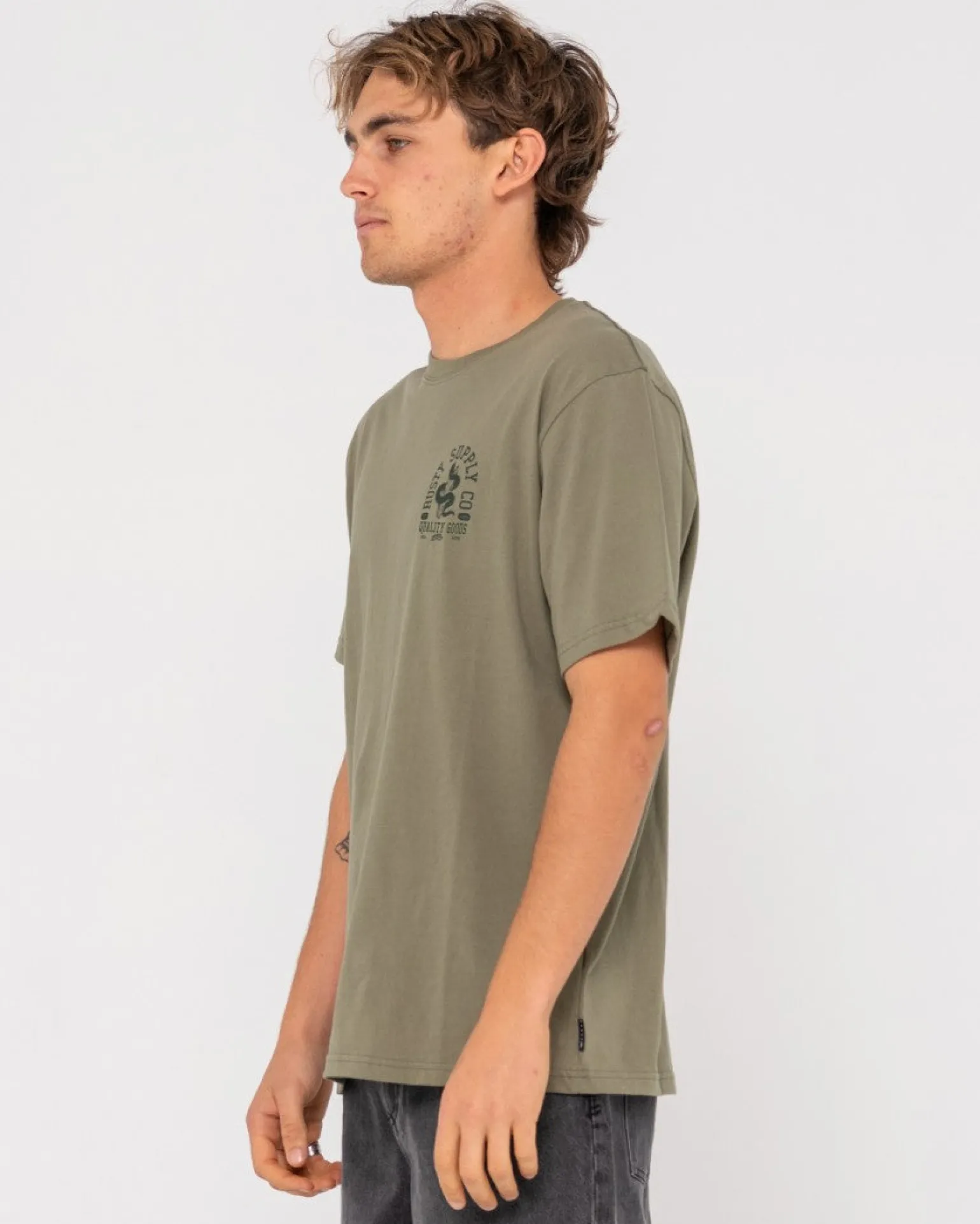 Camiseta Grafica De Manga Corta Nesian>Rusty Fashion
