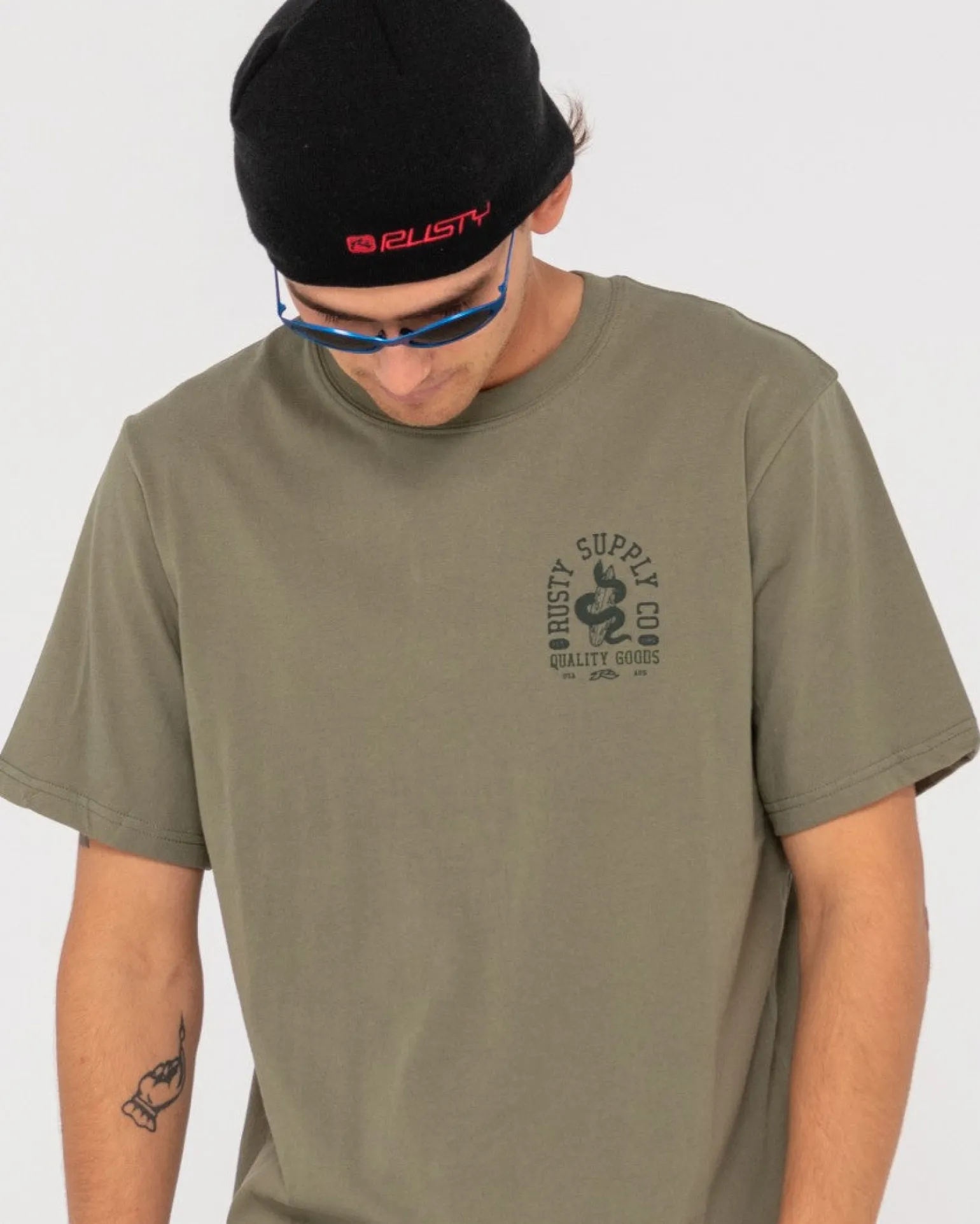Camiseta Grafica De Manga Corta Nesian>Rusty Fashion